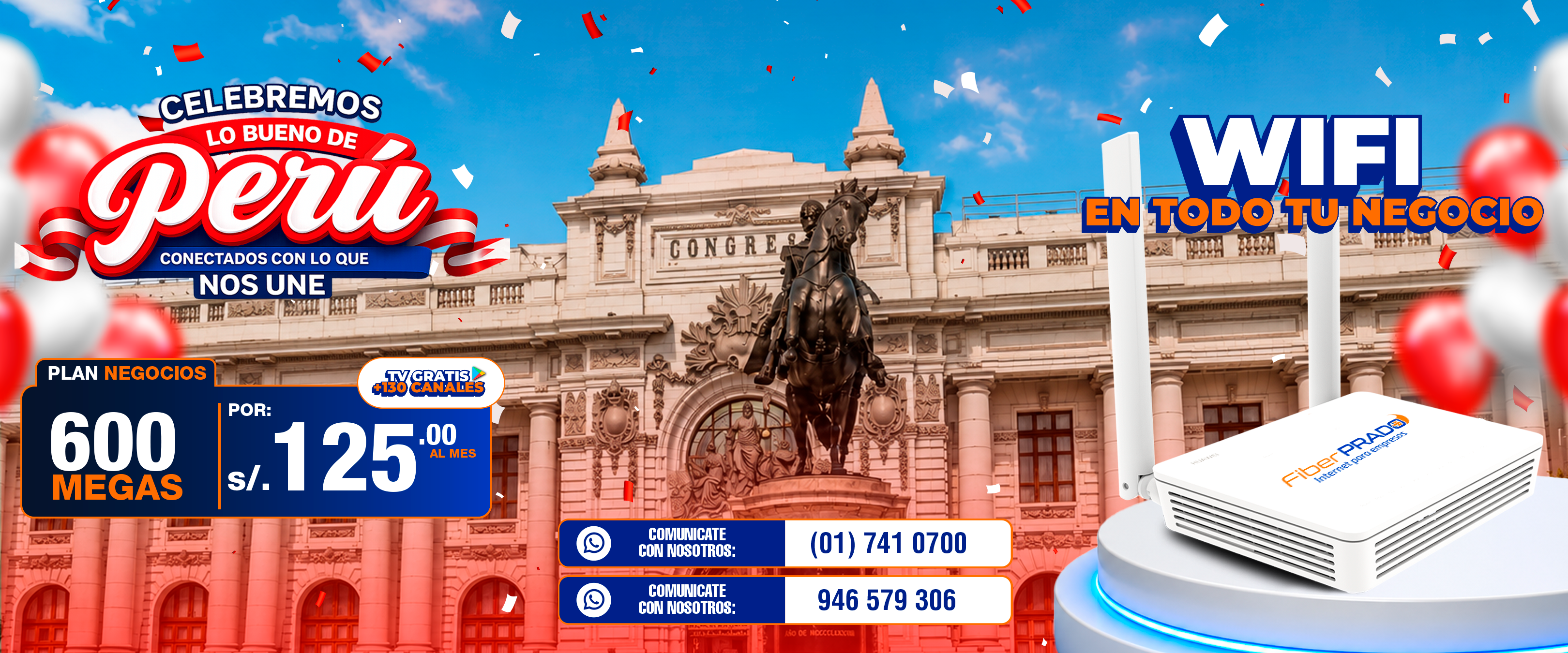 Promoción FiberPRADO